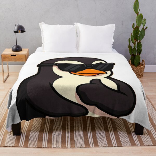 Item preview, Cartoon Penguin with Sunglasses and Thumbs Up designed and sold by galiatmatamu1.