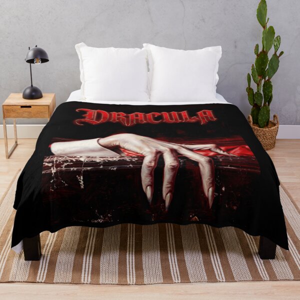 Item preview, Dracula Gothic Vampire Hand Coffin Vintage Horror Art designed and sold by iconiicc.