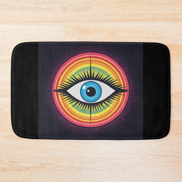 Item preview, Mystical third eye design - colorful swirling symbol designed and sold by RAMemory.