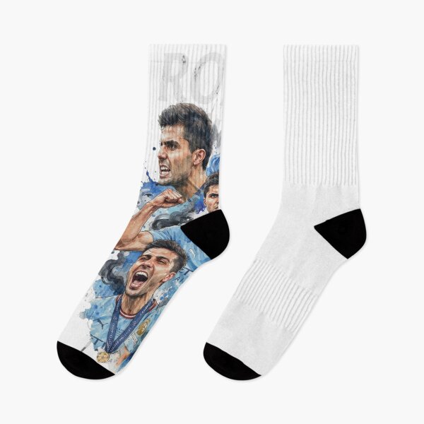 Item preview, Rodri Manchester City Watercolor Tribute Football designed and sold by annaarthk.