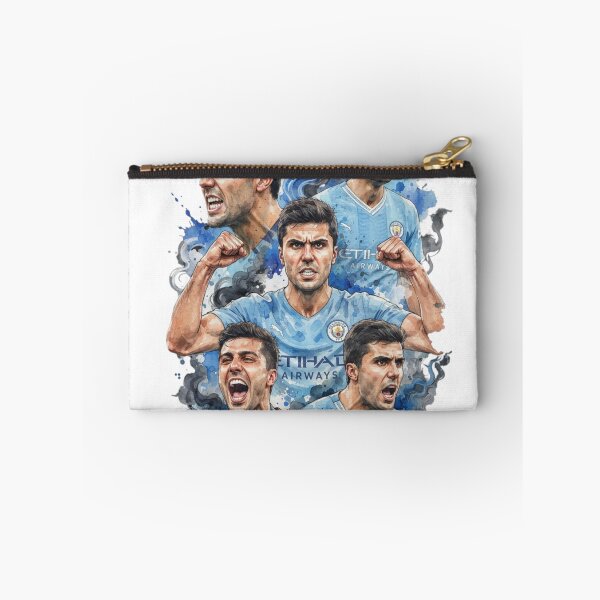 Item preview, Rodri Manchester City Watercolor Tribute Football designed and sold by annaarthk.