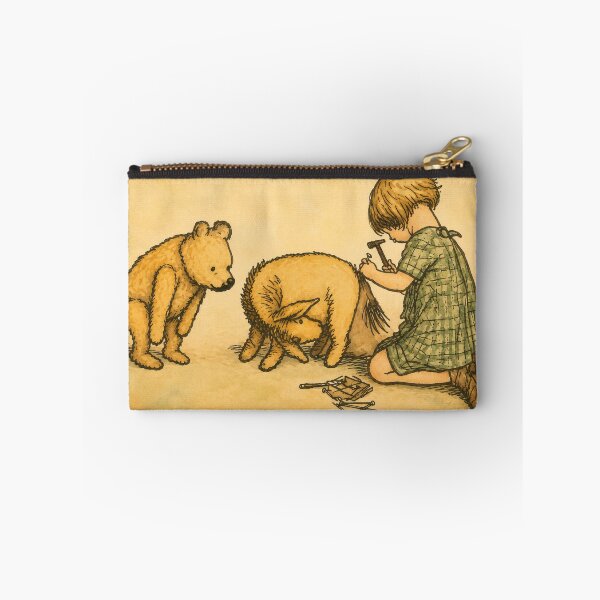 Item preview, Winnie the Pooh Vintage Storybook Repair Scene Wall Art for Nursery designed and sold by RickE.