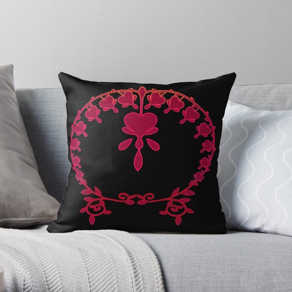 Bleeding Heart Throw Pillow
