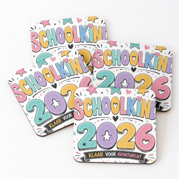 Item preview, Schulkind 2026 – Klaar Voor Avonturen! | Cute Dutch Back to School T-Shirt Design designed and sold by Artistry Tee Co.