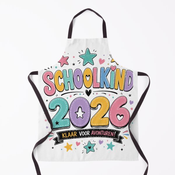 Item preview, Schulkind 2026 – Klaar Voor Avonturen! | Cute Dutch Back to School T-Shirt Design designed and sold by Artistry Tee Co.