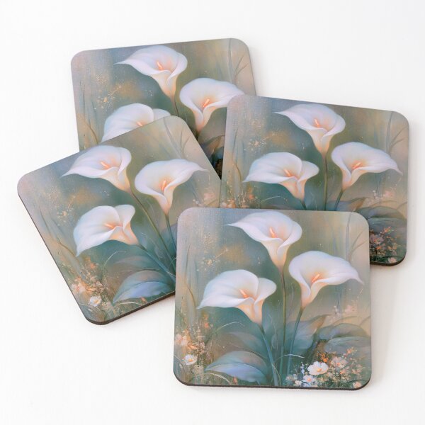 Item preview, Soft Glow of the Calla Trio designed and sold by bloorose.