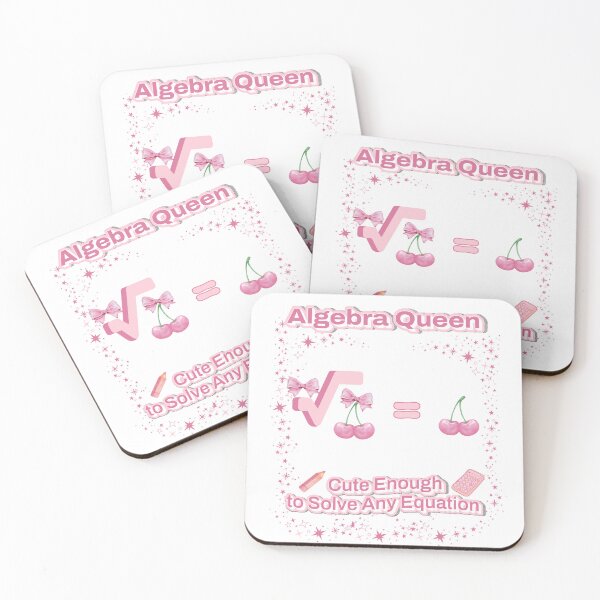 Item preview, Algebra Queen Cute Math Girl Coquette Cherry Back to School Equation Student T-Shirt designed and sold by Daily Mood Studio.