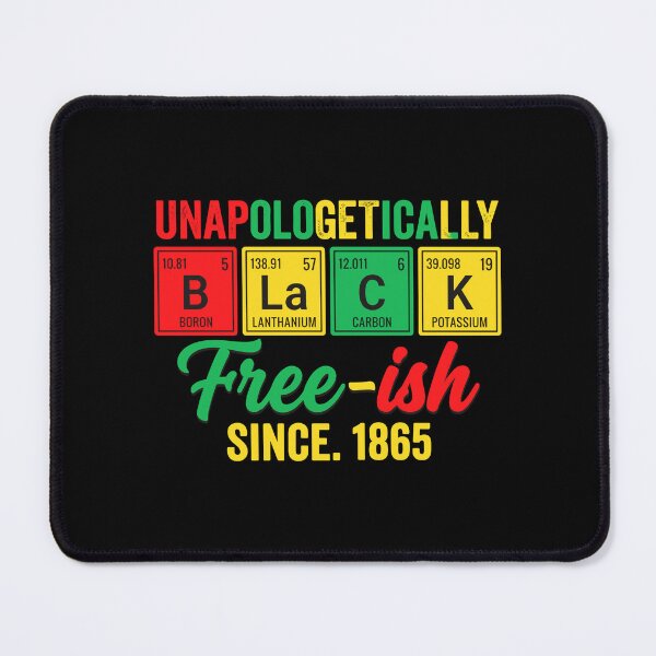Item preview, Unapologetically Black - Free-ish Since 1865 - Periodic Table designed and sold by a2ungugu.