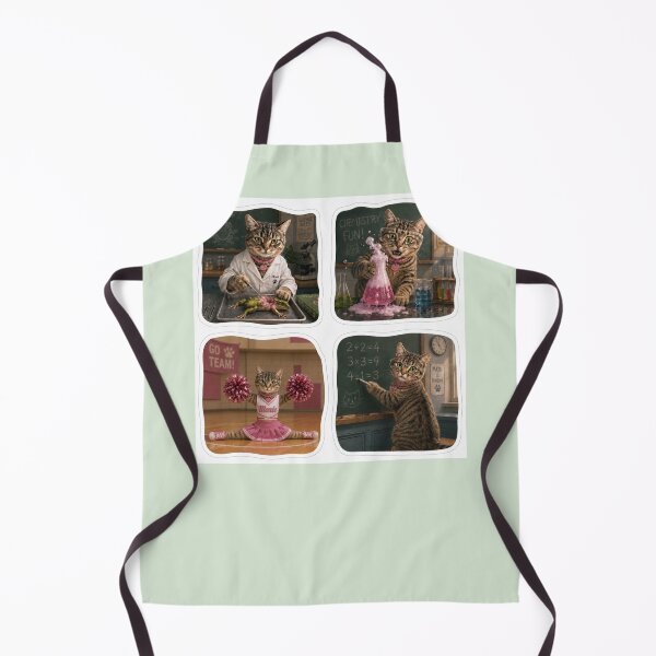 Item preview, Moxie Cat Back to School Sticker Collection designed and sold by Moxie-Cat-Universe.