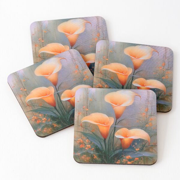 Item preview, Amber Glow of the Calla Trio designed and sold by bloorose.