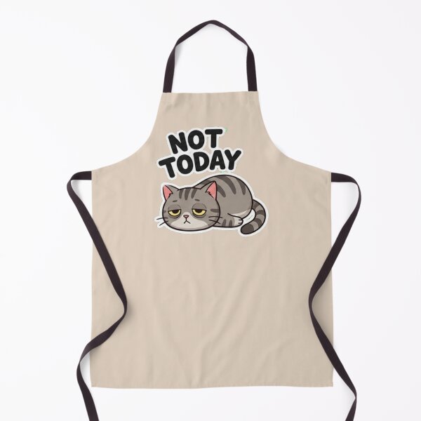 Item preview, Not today Sloth Cat Cute Tabby designed and sold by BestBayCA.