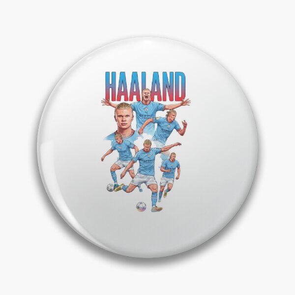 Item preview, Erling Haaland Manchester City Football Bootleg Vintage Style Graphic designed and sold by annaarthk.