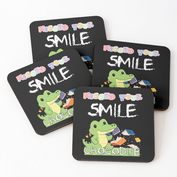 Item preview, Missed Your Smile Crocodile A Fun Design For Kids and School designed and sold by DarkRelicStudio.
