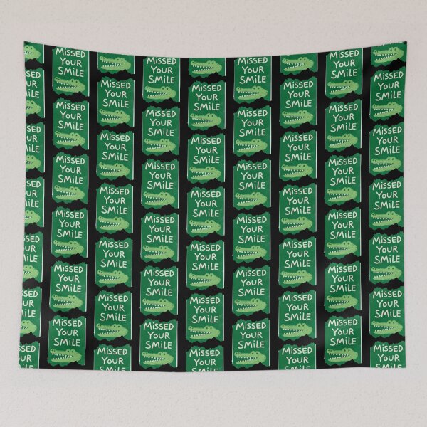 Item preview, Missed Your Smile Crocodile A Fun Design For Kids and School designed and sold by DarkRelicStudio.