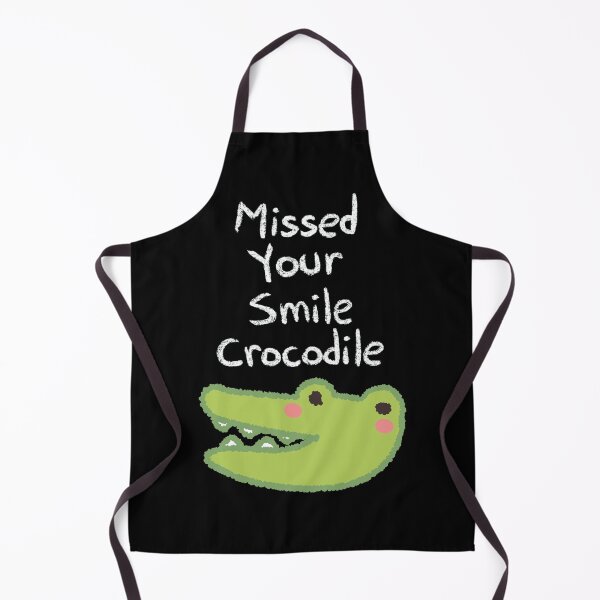Item preview, Missed Your Smile Crocodile A Fun Design For Kids and School designed and sold by DarkRelicStudio.