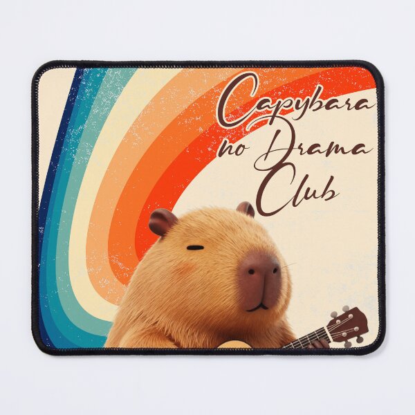 Item preview, Capybara No Drama Club designed and sold by Amet Hermawan.