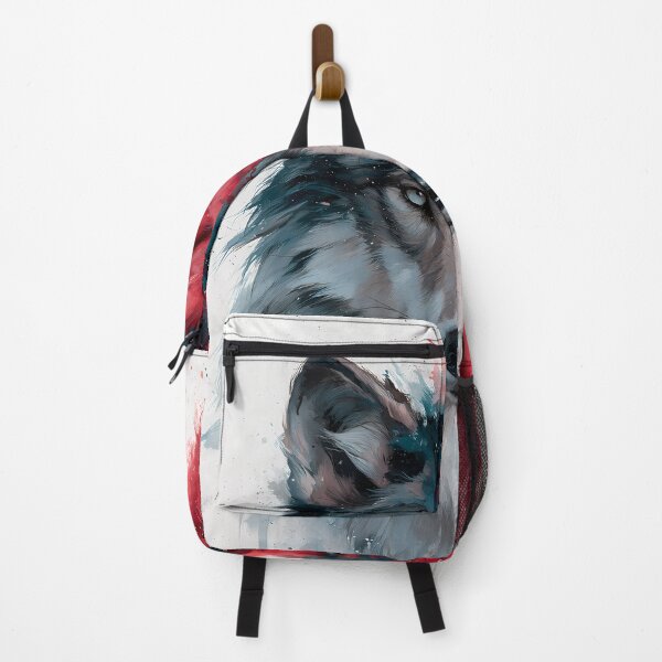 Item preview, Watercolor Wolf Paint Splash Wild Animal Art designed and sold by FrostyFrisby.