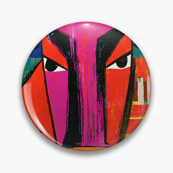 Item preview, Taurus Zodiac Bull in Bold Abstract Geometry with Vibrant Contemporary Astrology Wall Art designed and sold by OlfactoART Studio.