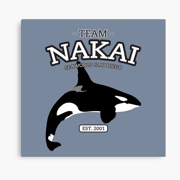 Team Shamu - Nakai Canvas Print