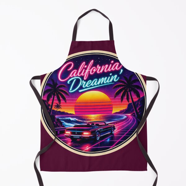 Item preview, California Dreamin' - Retro Synthwave Sunset designed and sold by Navarro-Vintage.