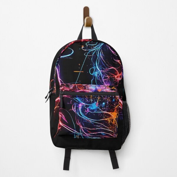 Item preview, Neon Mind Abstract Woman Profile designed and sold by NucciCollective.