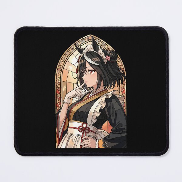 Item preview, Kitasan Black Uma Musume Elegant Stained Glass Kimono designed and sold by mildaclairmo.