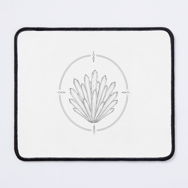 Item preview, Stilbite Emblem | Minimal Nordic Mineral Illustration designed and sold by Norvian.