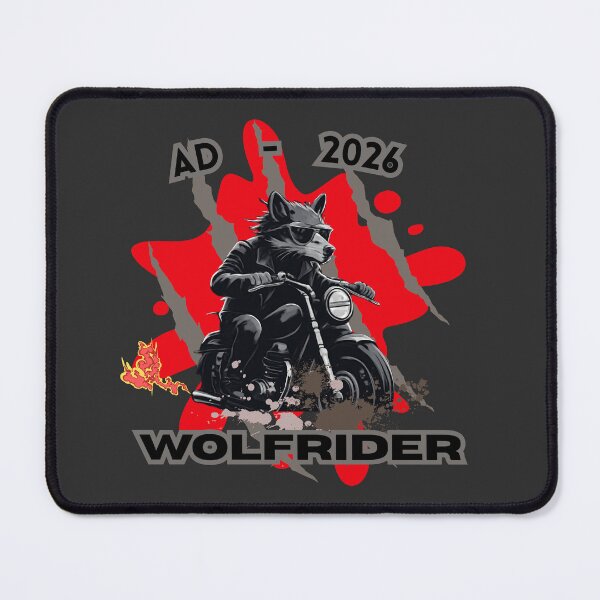Item preview, Moto Maniacs Wolf Digital Art 2 designed and sold by GoGreenlove.