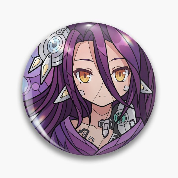 Item preview, Schwi Dola No Game No Life Purple Kimono Stained Glass Portrait designed and sold by mildaclairmo.