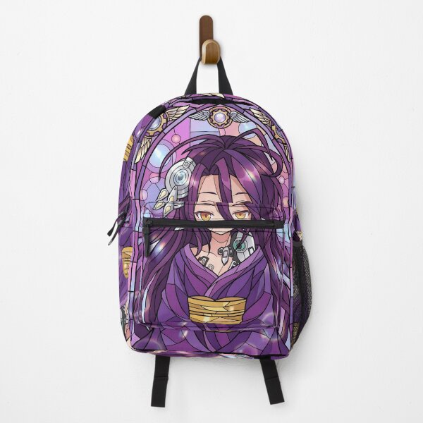 Item preview, Schwi Dola No Game No Life Purple Kimono Stained Glass Portrait designed and sold by mildaclairmo.
