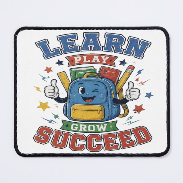 Item preview, Learn Play Grow Succeed - Back To School designed and sold by ToonyTeez.