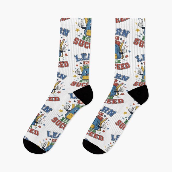 Item preview, Learn Play Grow Succeed - Back To School designed and sold by ToonyTeez.