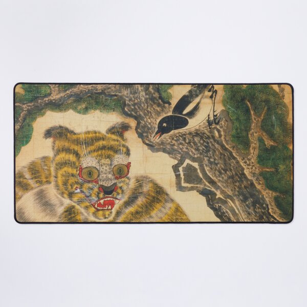 Item preview, Traditional Korean Tiger and Magpie Art designed and sold by allpalgo.