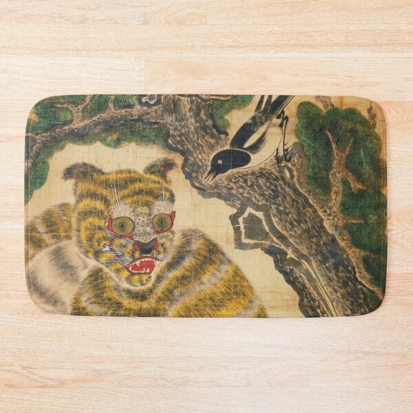 Item preview, Traditional Korean Tiger and Magpie Art designed and sold by allpalgo.