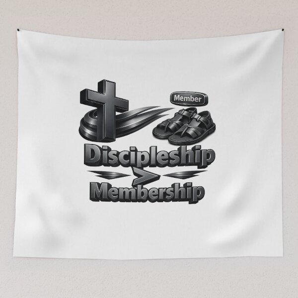 Item preview, Following Christ, Not Just Joining designed and sold by Dresut.