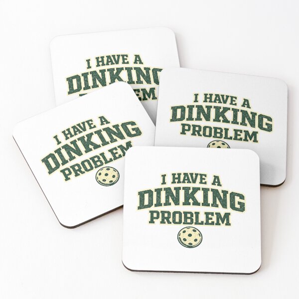 Item preview, I Have a Dinking Problem Funny Pickleball Design designed and sold by EastEndTownie.