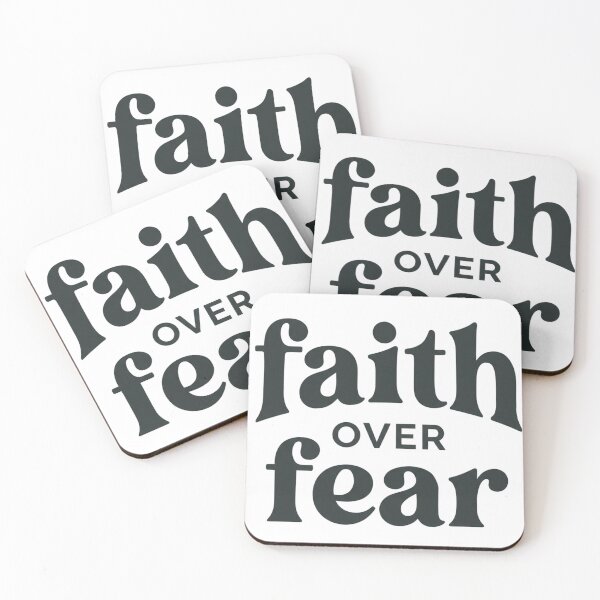 Item preview, FAITH OVER FEAR Minimalist Typography T-Shirt & Gift designed and sold by johnExpress02.