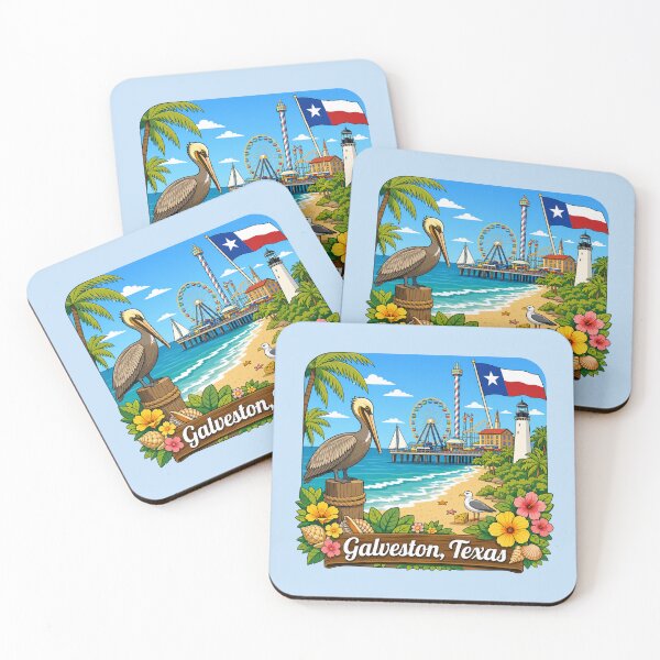 Item preview, Galveston, Texas designed and sold by Myra365Art.