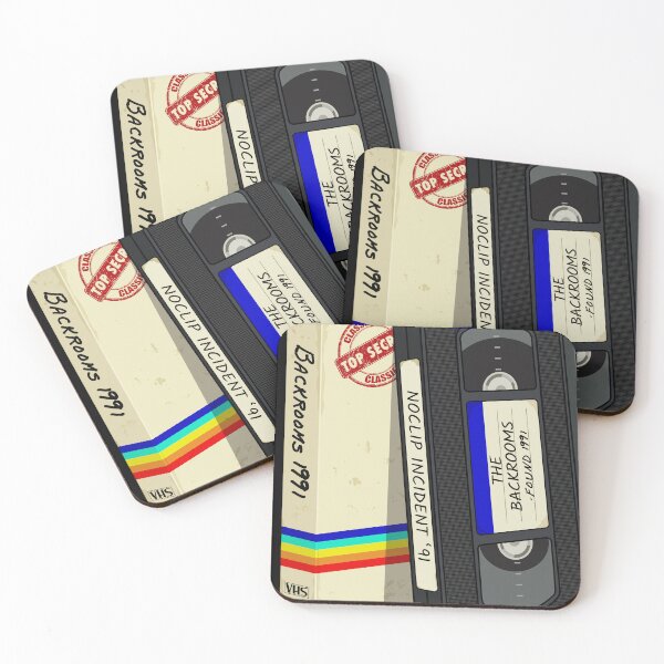 Item preview, Backrooms Noclip Incident 1991 VHS Tape designed and sold by simdragonart.
