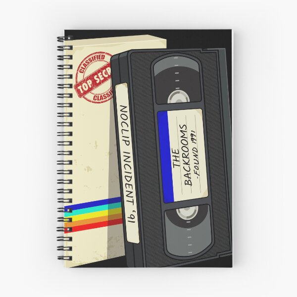 Item preview, Backrooms Noclip Incident 1991 VHS Tape designed and sold by simdragonart.