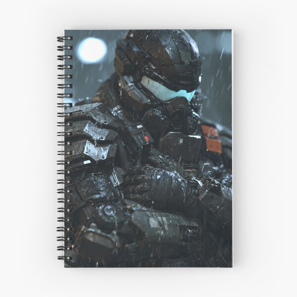 Item preview, Sci Fi Soldier Armor Night Rain Dark Concept designed and sold by FrostyFrisby.