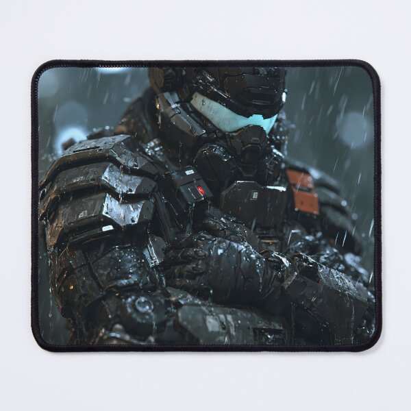 Item preview, Sci Fi Soldier Armor Night Rain Dark Concept designed and sold by FrostyFrisby.