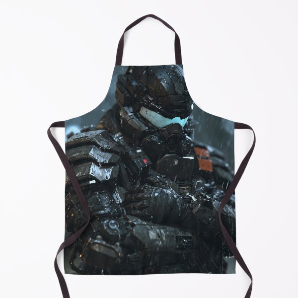 Item preview, Sci Fi Soldier Armor Night Rain Dark Concept designed and sold by FrostyFrisby.