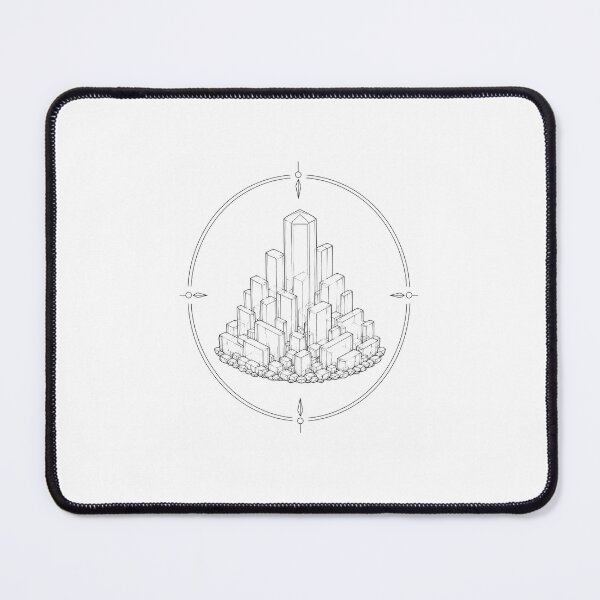 Item preview, Apophyllite Emblem | Minimal Nordic Mineral Illustration designed and sold by Norvian.