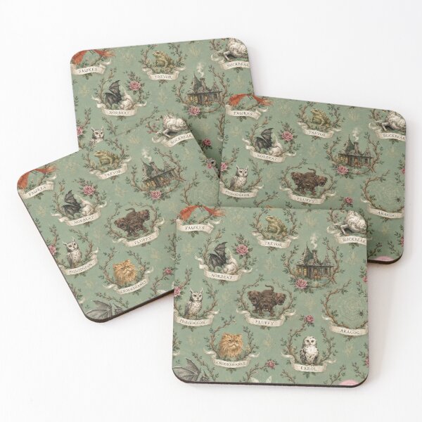 Item preview, Magical creatures wallpaper  designed and sold by Weird & wonderful .