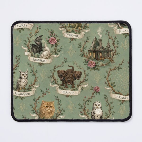 Item preview, Magical creatures wallpaper designed and sold by Weird & wonderful .