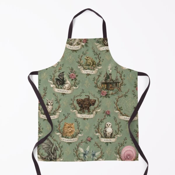 Item preview, Magical creatures wallpaper designed and sold by Weird & wonderful .