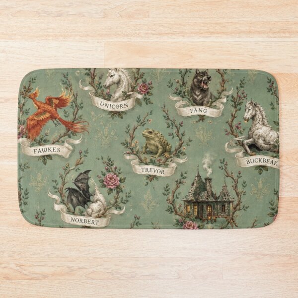 Item preview, Magical creatures wallpaper  designed and sold by Weird & wonderful .
