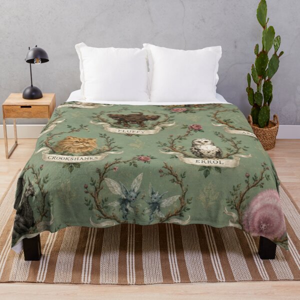 Item preview, Magical creatures wallpaper designed and sold by Weird & wonderful .