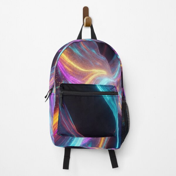 Item preview, Futuristic Cyberpunk Fluid Neon Light Trails Energy Wave designed and sold by Nexus Space.